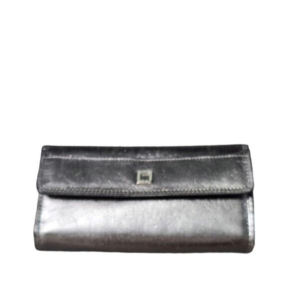Lodis Handbags - LODIS wallet Silver Pewter